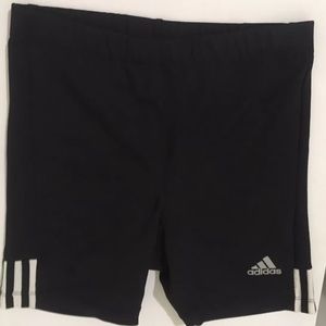 Adidas wmns  black shorts /tights sz L